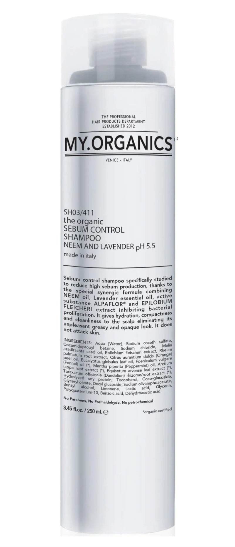 My.Organics SEBUM Control Shampoo 250 ml