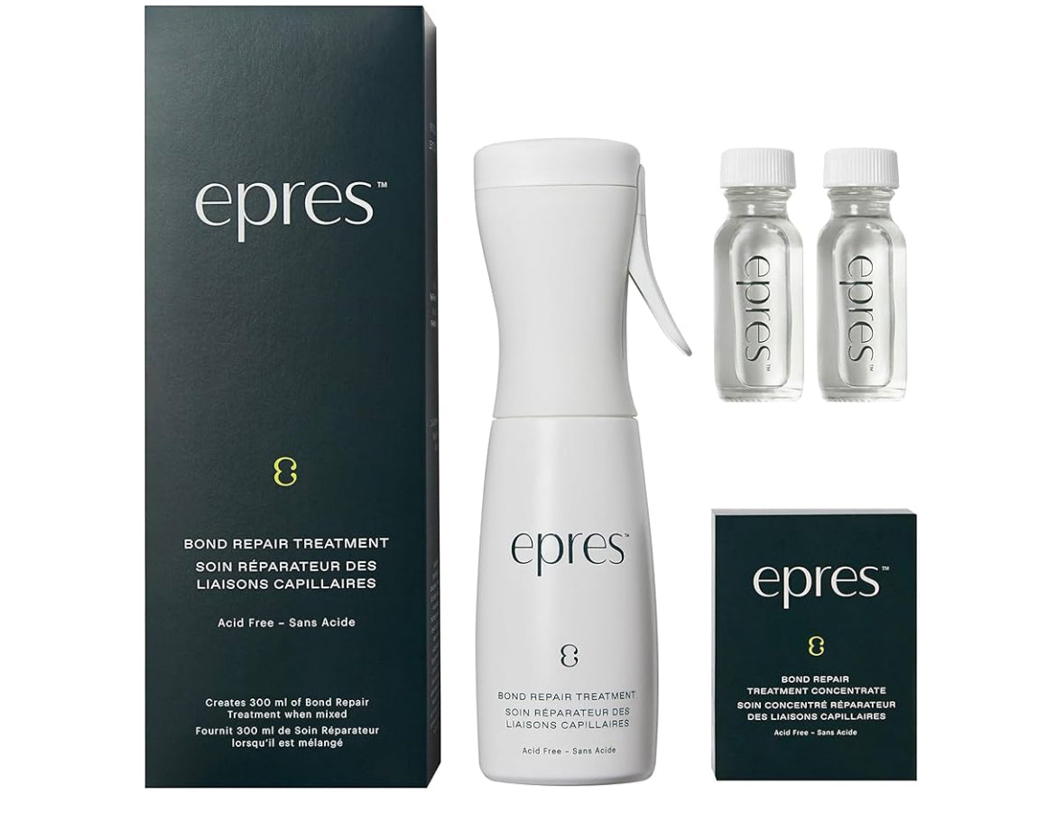 EPRES Bond Repair
Zestaw startowy do pielęgnacji domowej włosów. Epres Bond Repair – rewolucyjny produkt do włosów zapewniający miękkość, mocniejsze i zdrowsze włosy – pielęgnacja włosów dla wszystkich rodzajów i tekstur!