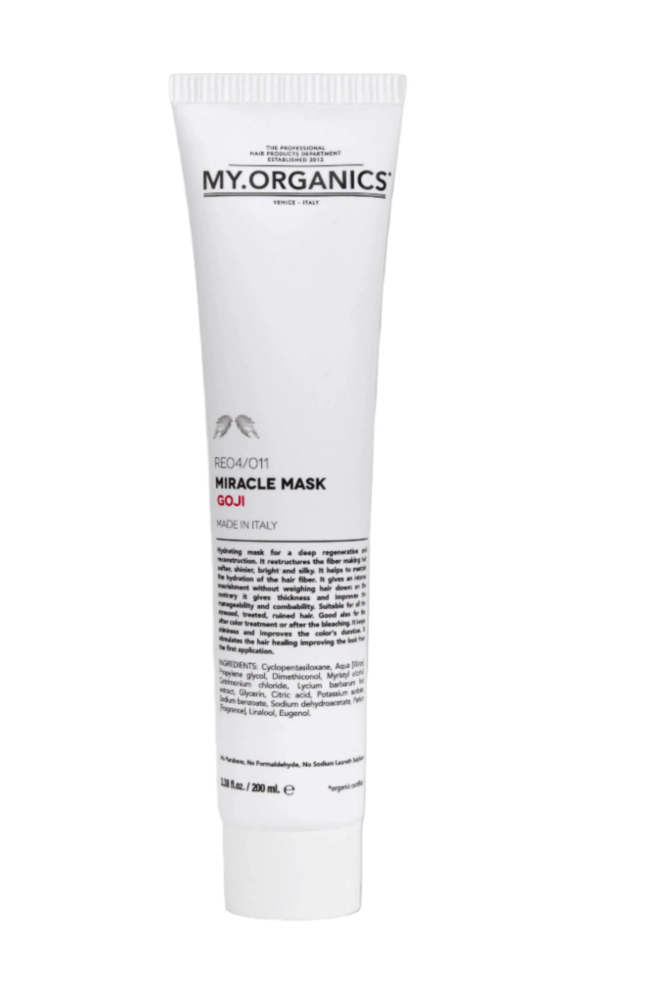 My.Organics Miracle Mask GOJI nawilżająca i regenerująca maska do włosów zniszczonych 200ml