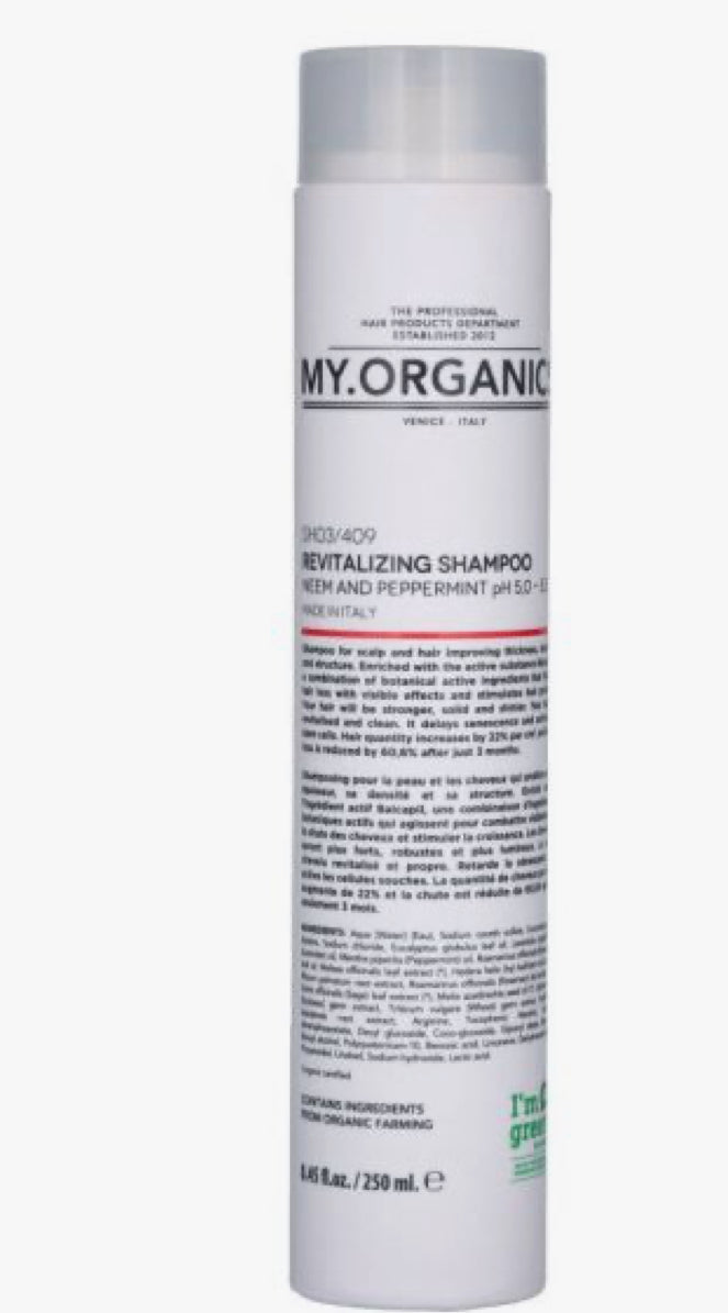 My.Organics Revitalizing Shampoo 250 ml ( stymulacja wzrostu włosa, wypadanie)