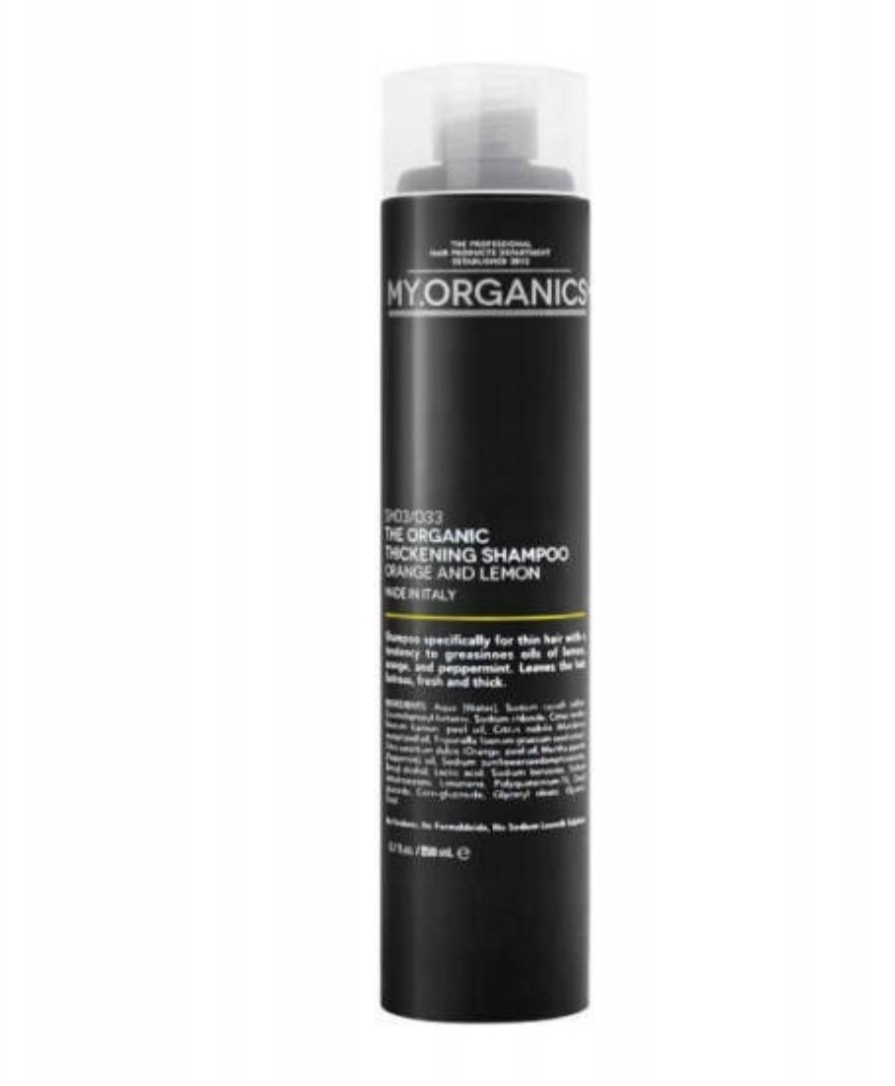 My.Organics Thickening szampon 250ml (cienkie włosy, przetłuszczanie)